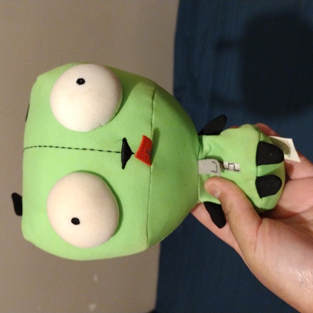 Invader Zim GIR plushie